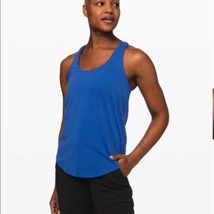 Lululemon Love Tank II, cerulean blue